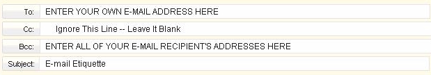 E-mail Etiquette